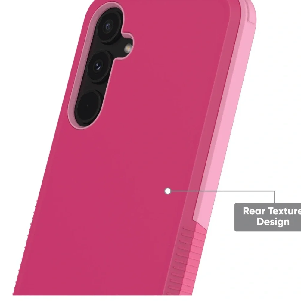 NWT Protect Onn Pink Slim Rugged Case for Samsung Galaxy A35 5G